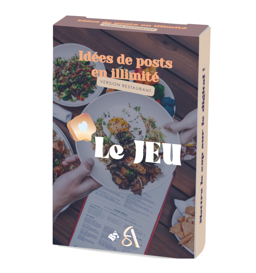 Idée de posts en illimité - Le JEU version restaurant